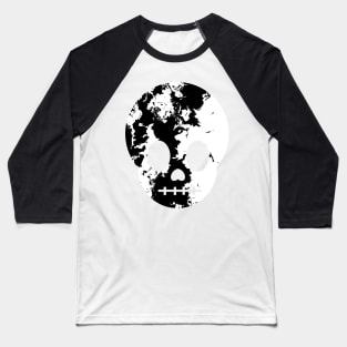 Fractured Skull (White Background) Baseball T-Shirt